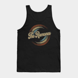 The Ramones Circular Fade Tank Top